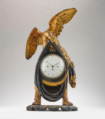 Wiener Josephinische Adleruhr, "J. Straub in Wien", - Clocks