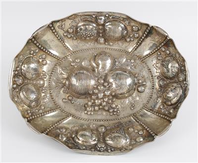 Große deutsche Silber Schale, - Antiquitäten
