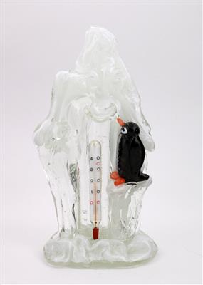 Jaroslav Brychta - Thermometer in Glasskulptur, - Antiquariato