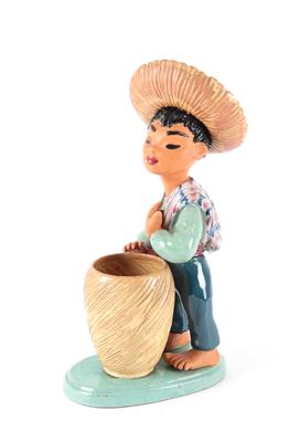 Stephan Coneye, Mexikaner mit Vase, - Antiquitäten