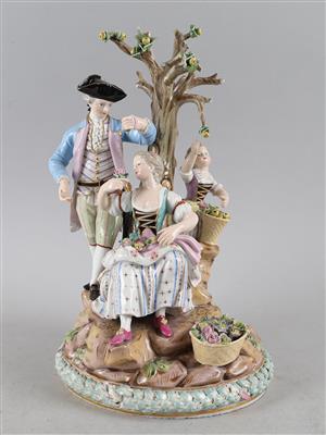 Meissen - Gärtnergruppe am Apfelbaum, - Antiquariato