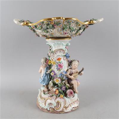 Meissen - Tafelaufsatz, - Antiquariato