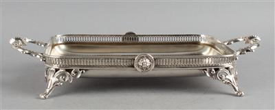 Deutsche Silber Henkelschale, - Stříbro