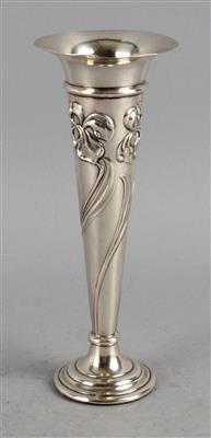 Sheffielder Silber Vase, - Silver