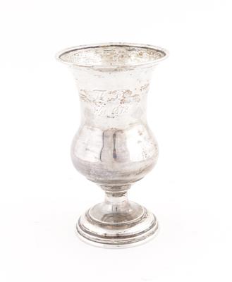 Wiener Silber Becher von 1852, - Stříbro