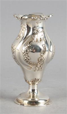 Wiener Silber Vase, - Argenti