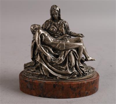 Italienische Silber Pieta, - Stříbro