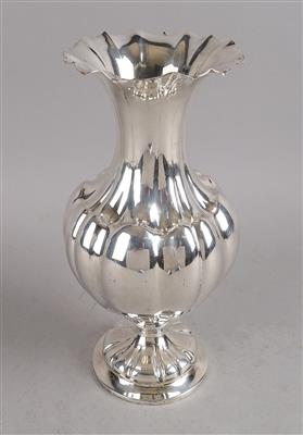 Silber Vase, - Silver