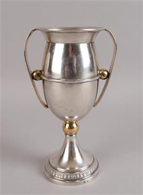 Französischer Silber Pokal, - Silver