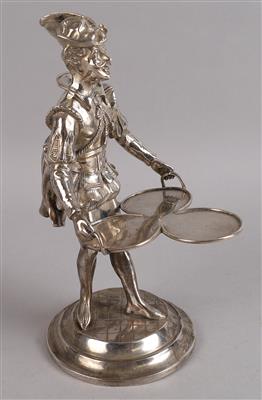 Londoner Silber Statuette, - Stříbro
