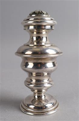 Wiener Beidermeier Silber Gewürzstreuer, - Silber