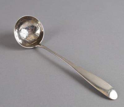 Biedermeier Silber Teesieb, - Silber