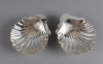 Paar Londoner viktorianische Silber Schälchen, - Stříbro