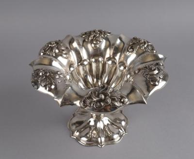 Wiener Biedermeier Aufsatzschale, - Silver