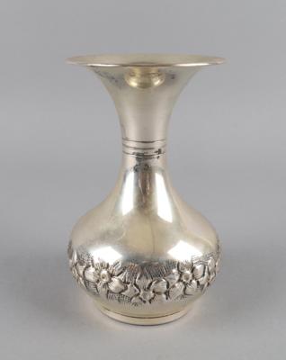 Italienische Silber Vase, - Silver