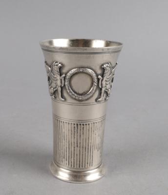 Deutscher Becher, - Silber