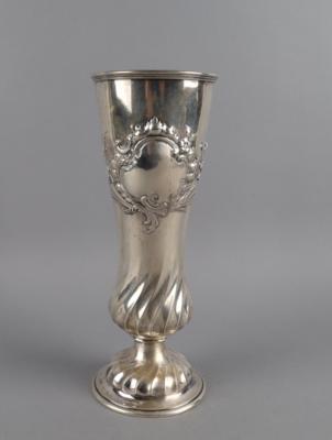 Große Vase, - Silver