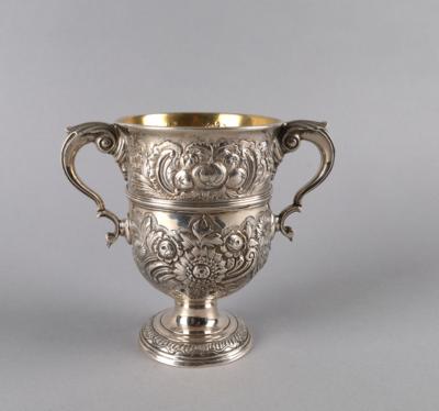 Dubliner Georg II. - Porringer, - Stříbro