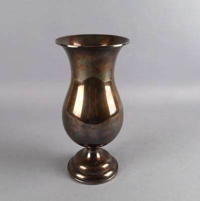 Italienische Vase, - Silver