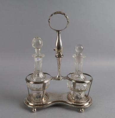 Wiener Biedermeier Huiliere, - Silver