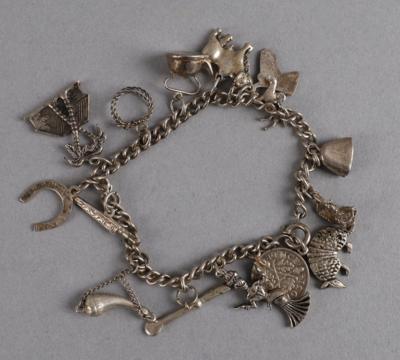 Bettelarmband, - Silver