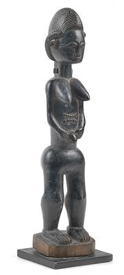 Baule, Ivory Coast: Figure of a spirit spouse, called ‘Blolo-Bla’. - Mimoevropské a domorodé um?ní