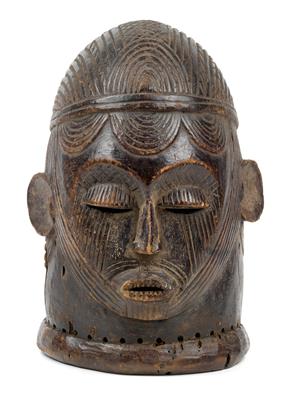 Igala, Nigeria: A typical and rare helmet mask. - Mimoevropské a domorodé um?ní