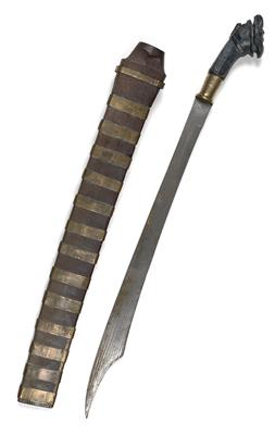 Indonesia, Island of Nias: Sword of a chief or an outstanding warrior. - Mimoevropské a domorodé um?ní