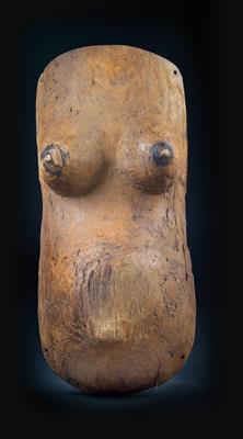 Makonde, Tanzania, Mozambique: A female ‘Ndimu’ body mask. - Tribal Art