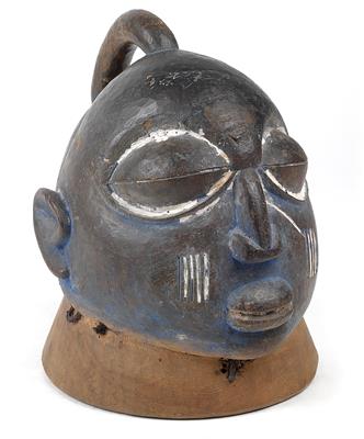 Yoruba, Nigeria: A head crest mask for dances in honour of ‘Egungun’, the god of ancestors. - Tribal Art