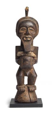Songye, Dem. Rep. of Congo: A ‘nkisi’ power figure, with ‘magical substances’. - Tribal Art