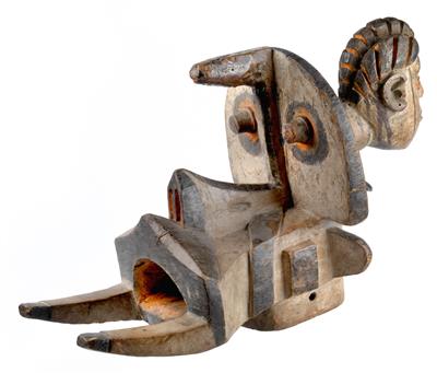 Ibo-Izzi: An ‘Ogbodo enyi’ elephant mask. - Arte Tribale