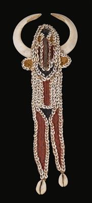 New Guinea: Area of Maprik hills, Tribes: Abelam, Wosera, Arapesh. Male ornament, called a ‘kara-ut’. - Tribal Art
