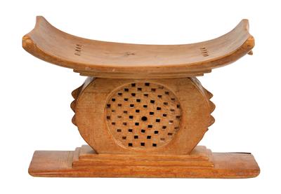 Ashanti, Ghana: A stool of a high-status individual. - Tribal Art