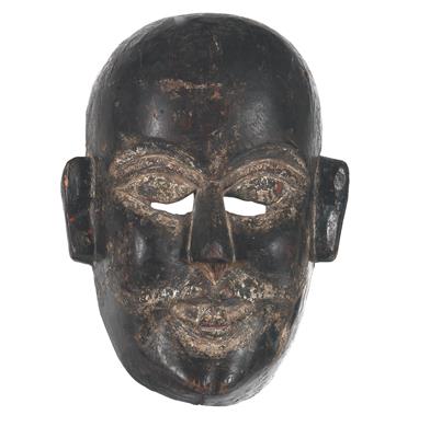Monpa, India, State of Arunachal Pradesh: A very old mask for the so-called ‘cham’ dances. - Tribal Art