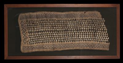 Kuba (or Bakuba): Democratic Republic of Congo: A special wrapover skirt of the Kuba women, called 'Ntshak'. Used as a funerary piece of clothing or as a burial deposition. - Tribal Art - Africa