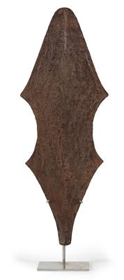 Mambila, Nigeria/Cameroon: A piece of 'iron money' in typical plate shape. - Tribal Art - Africa