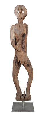 Dayak, Borneo, Kalimantan: a very old, ‘Hampadong’ figure of the Ot Danum Dayak people. From central Borneo. - Mimoevropské a domorodé umění