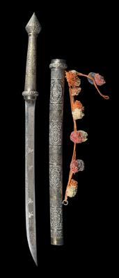 Burma: a Burmese ‘dha’ sword. - Tribal Art