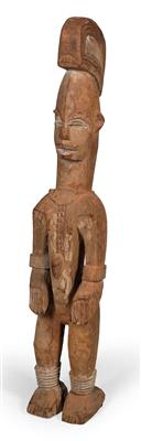 Ibo (or Igbo), Nigeria: a female divine figure ‘Alusi’, in the northern, ‘rounded’ style of the Ibo. - Tribal Art