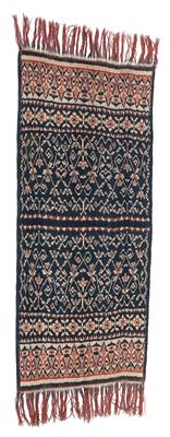 Indonesia, Island of Roti: a festive shawl, known as a ‘selendang’, with detailed Ikat dyework. - Tribal Art