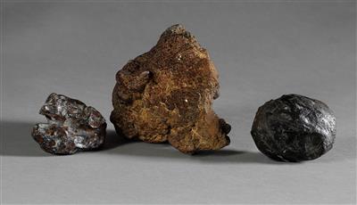 Drei Meteoriten - Tribal Art