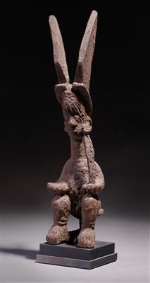 A small Ikenga figure with deep old patina. - Tribal Art