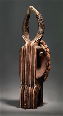 A very erarly Goli Glin mask, Baule Ivory Coast. - Source