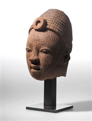 Ife, anthropomorpher Kopf, Nigeria. - African and Oceanic Art