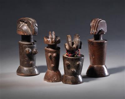 Lot of four Mwana Hiti, Tanzania. - Tribal Art