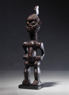 Lulua (Bakwa) ancestor figure, Democratic Republic of Congo. - Tribal Art
