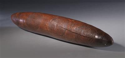 An unusual aboriginal Australian Churinga. 19th century or earlier. - Tribal Art