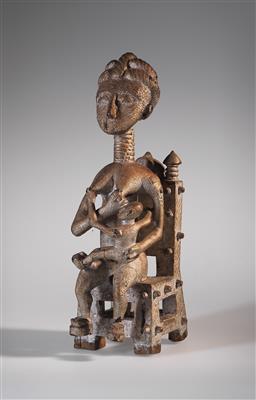 Aschanti Maternité-Figur, Ghana. - Tribal Art