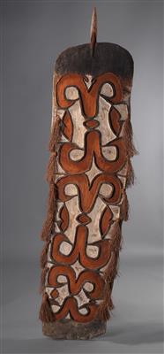 A fine Asmat shield. - Tribal Art